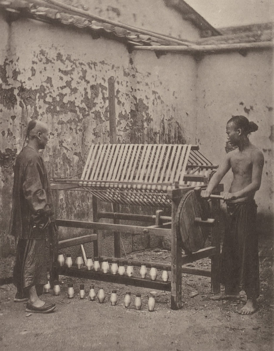 Reeling Silk, 1873; Collection of The Museum of Modern Art. Image courtesy of MoMA.