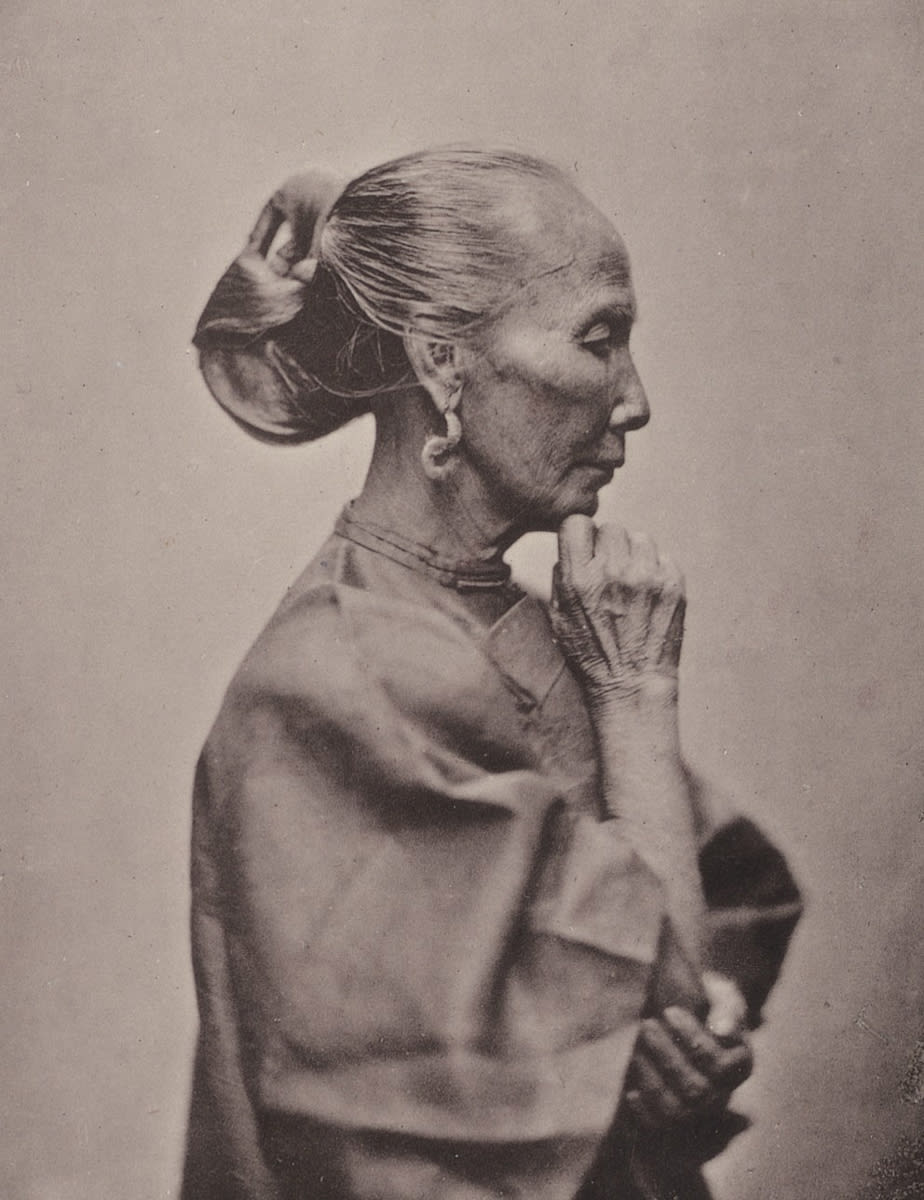 Four Heads, Types of the Labouring Class, 1873