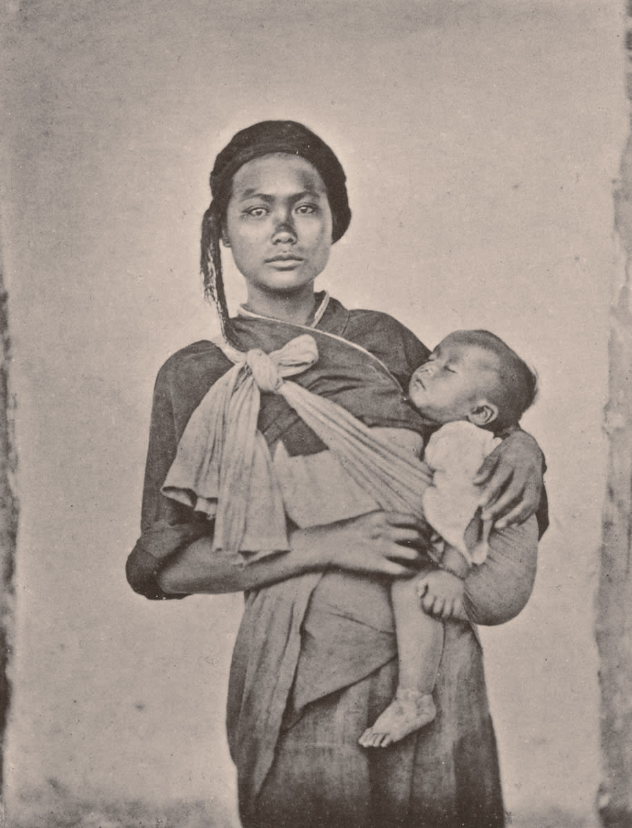 Mode of Carrying Child, 1873