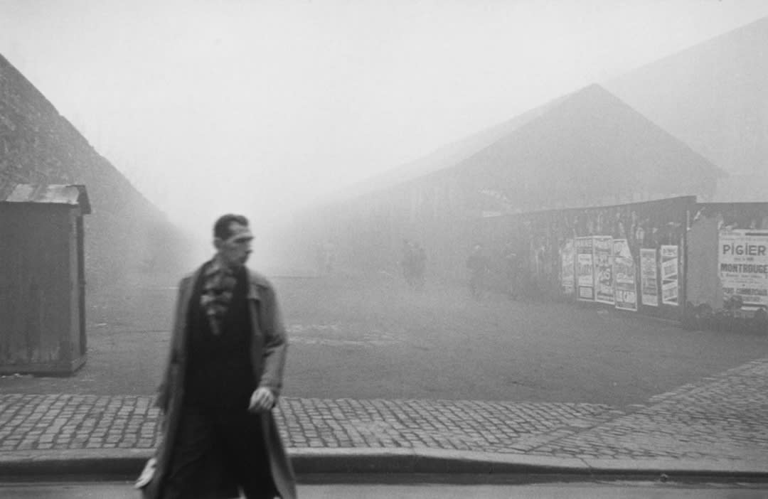 Paris (Rue de la Sablière), 1950.