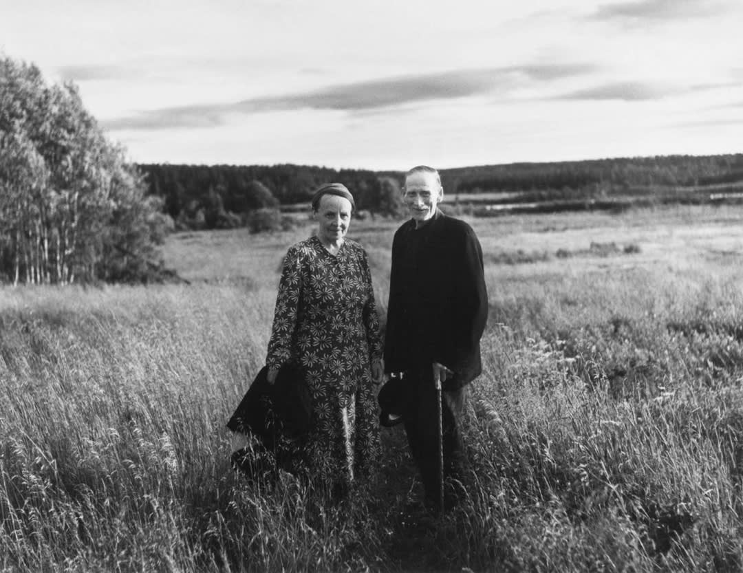 The Smallholder Couple Tea and Albert Johansson, 1956. Image courtesy of Moderna Museet.