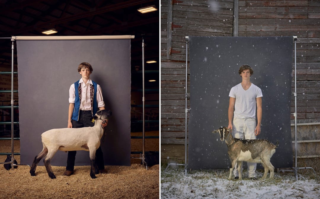 Nick and sheep, Nick and Fiona, 2016 | 2020