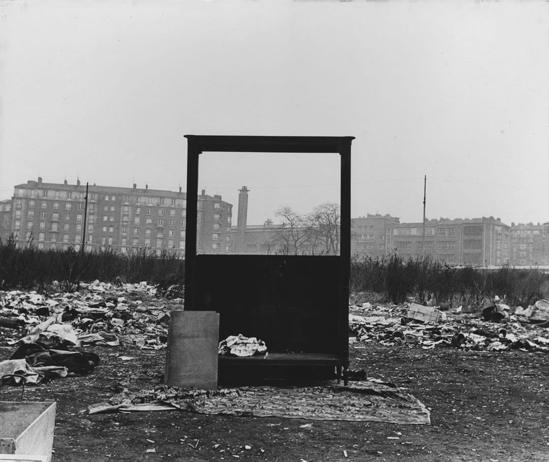 Clignancourt, Paris, 1955