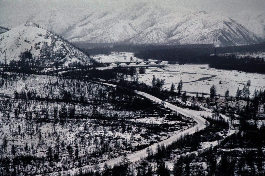 Our journey north out of Magadan was along the Kolyma Highway, a 2000 km road built by the hundreds of thousands of politi...