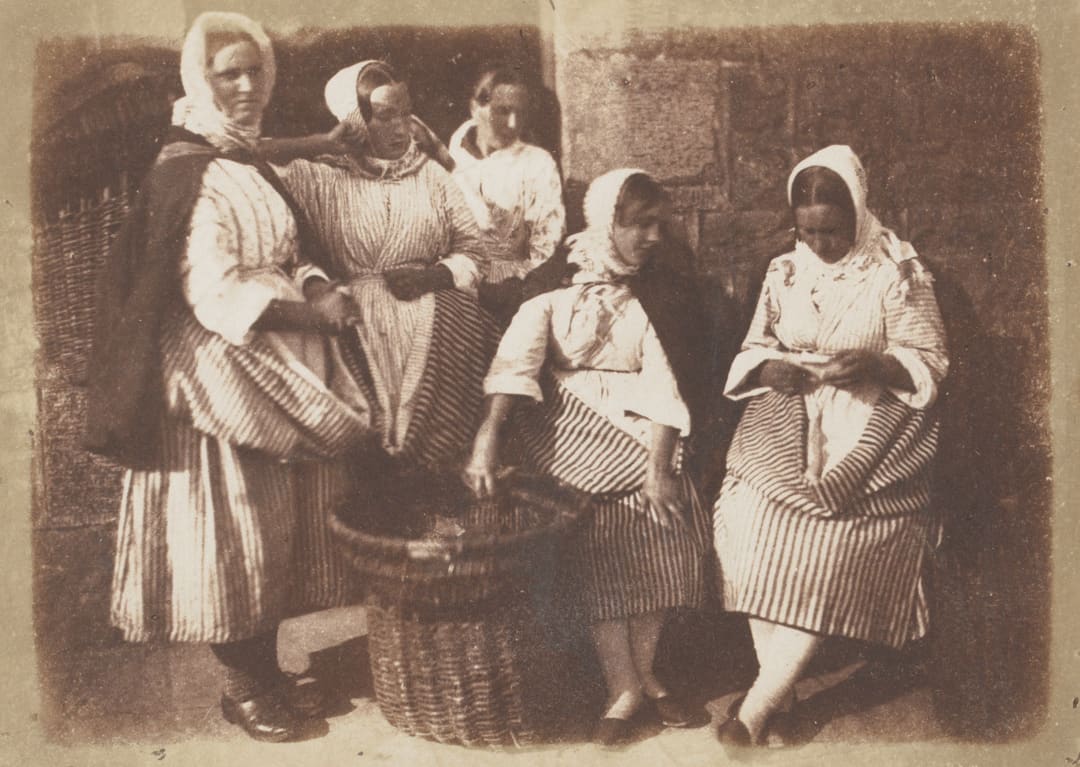 Fisherwomen, Newhaven, 1845
