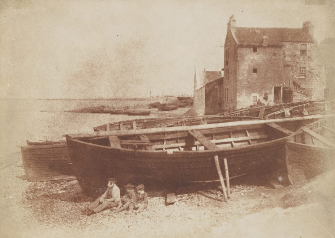 The Beach at Newhaven, 1845