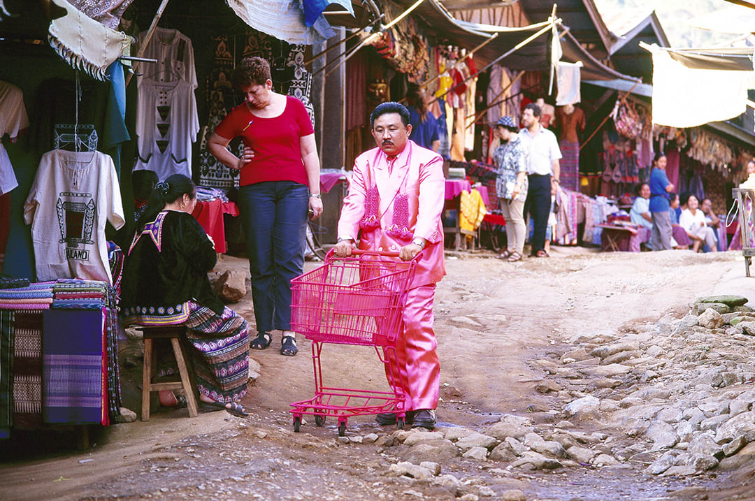 Pink Man on Tour #3 (Thailand), 1998
