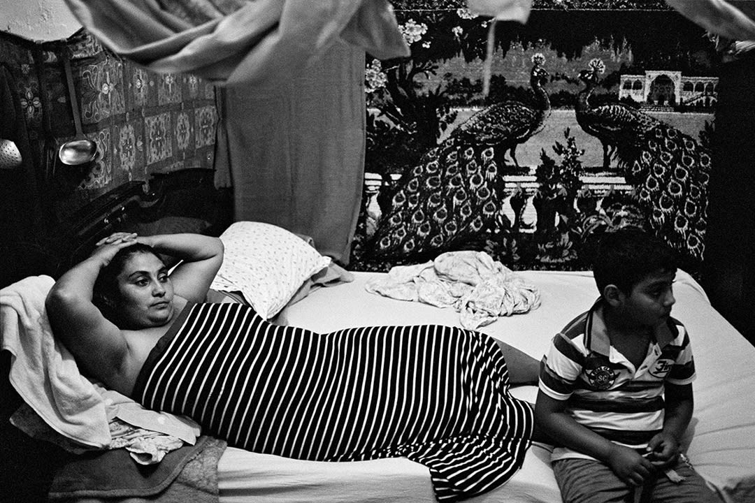 A woman from Călăraşi (Romania), Rione Sanità, 2016