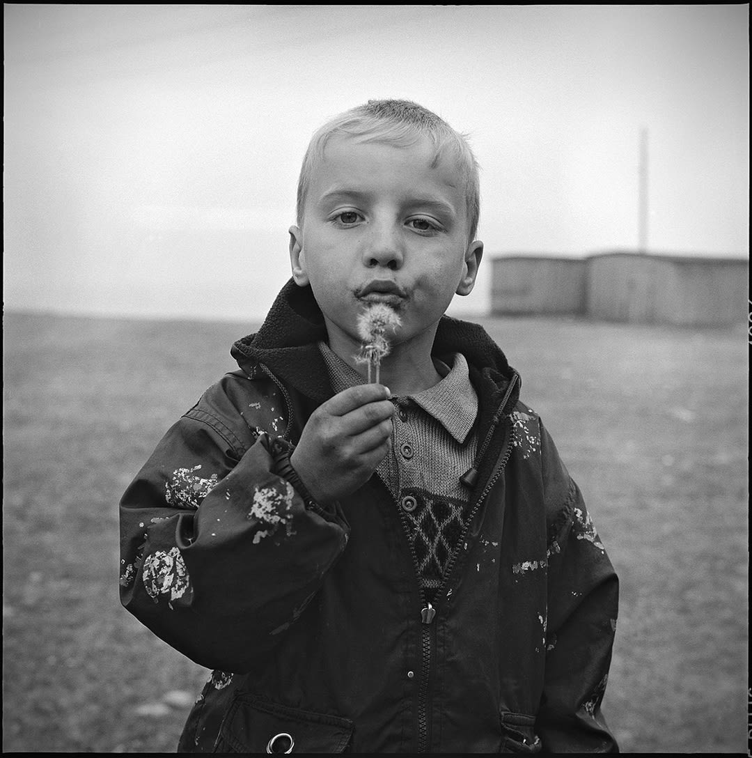 Denis and the Dandelion, Baikal, 2003