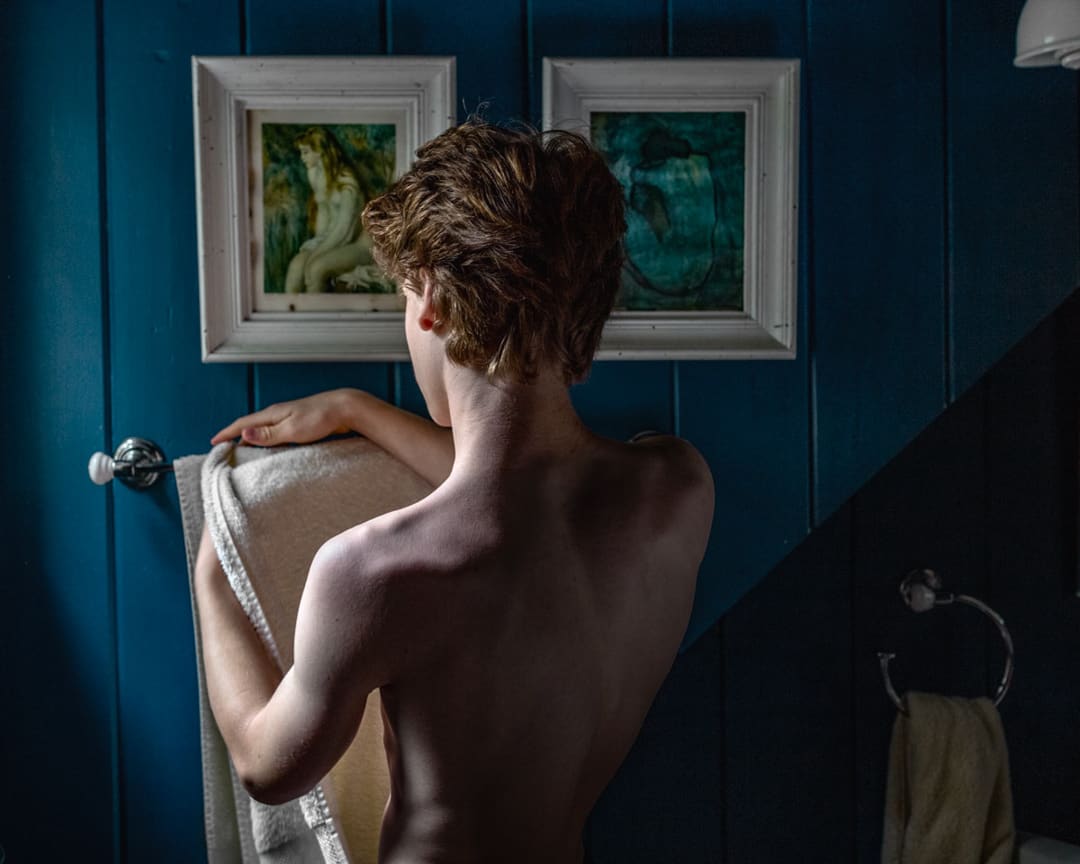 Harlan in Blue, 2020