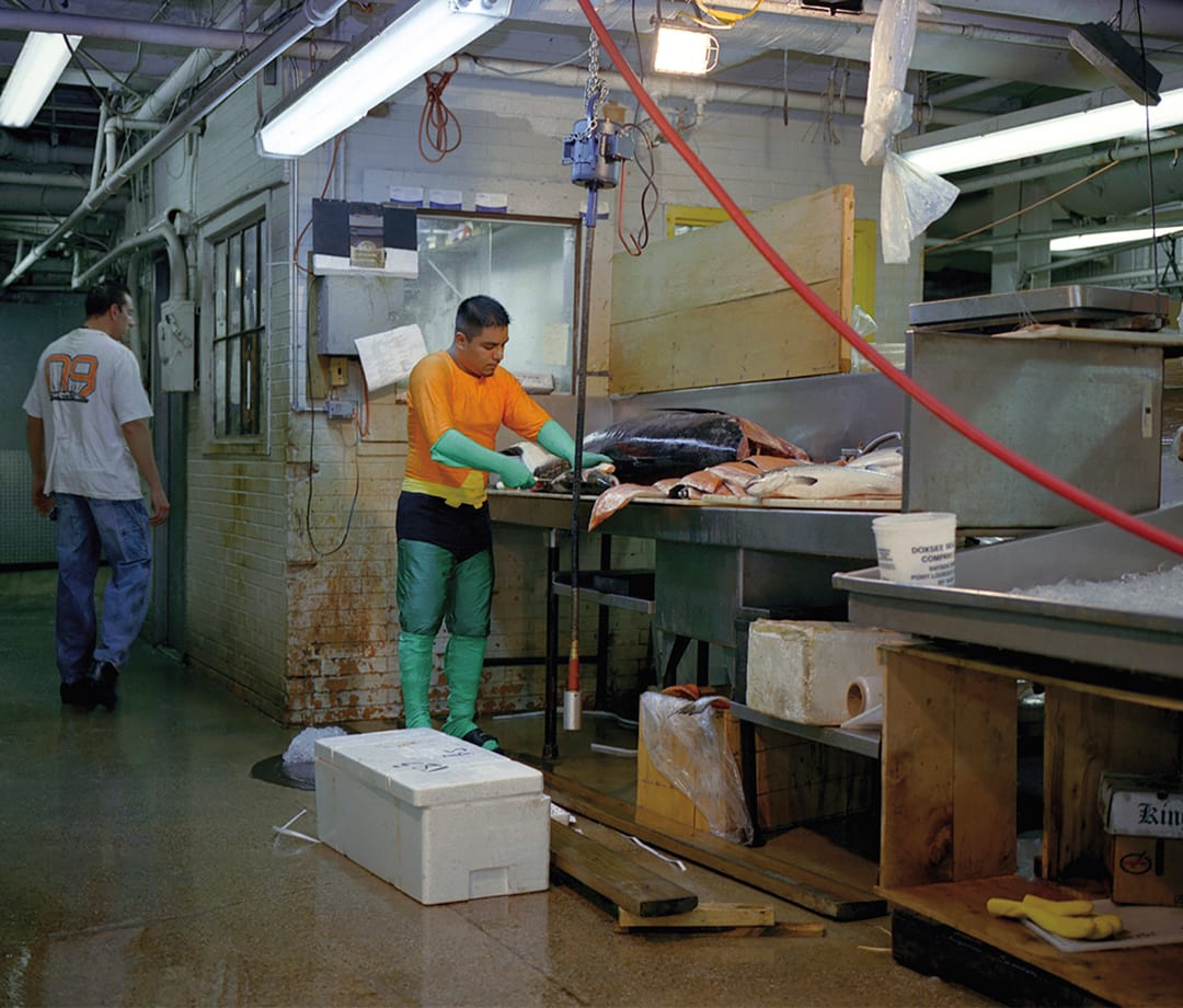 Acuaman – Juventino Rosas, from the State of Mexico, fish market worker in New York, sends $400/week.