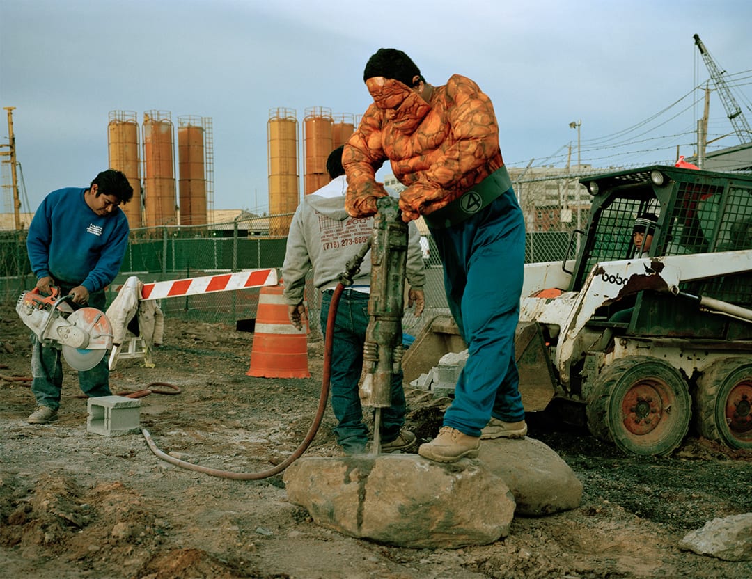 The Thing – Luis Hernandez, from Veracruz, demolition worker in New York, sends $200/week.
