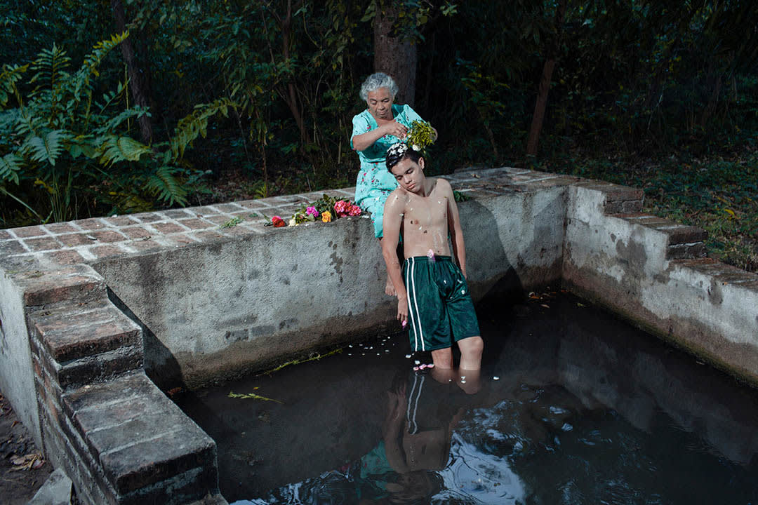 Healing Ritual Bath at the Cumbujuyuy, 2017