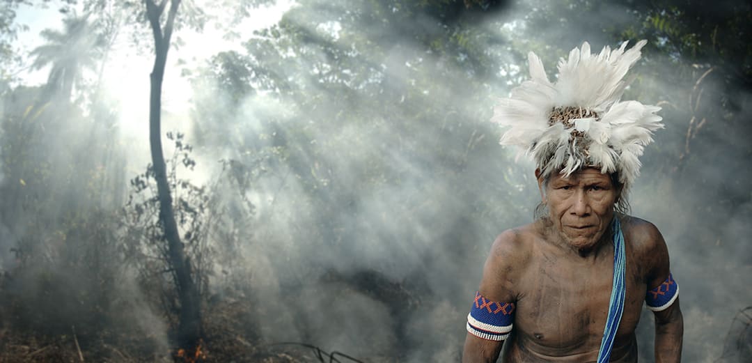 Botoque, the Fire Thief. (Kupato Kayapó), Kayapó People, 2006
