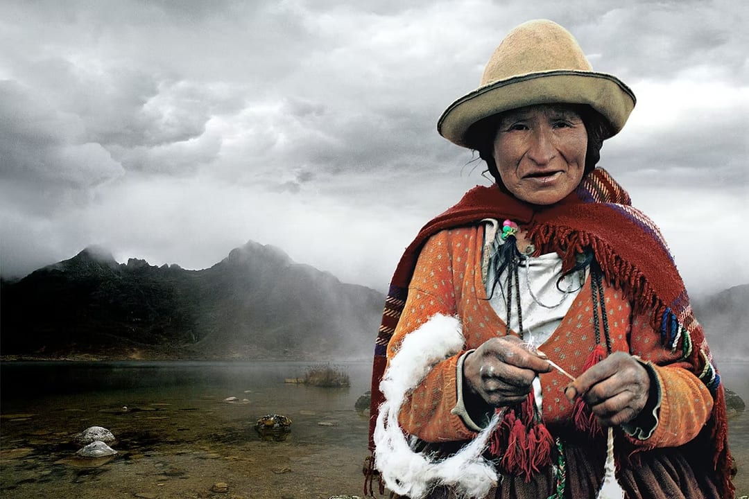 Mamacocha, Mother of the waters. (Teresa Quispe) Quechua culture, Peru. 2005