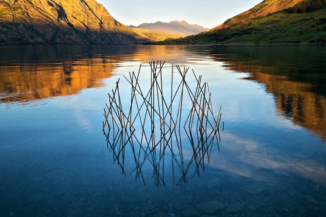 Sunrise Circle. Sculpture. Lake Hawea, New Zealand. 2011