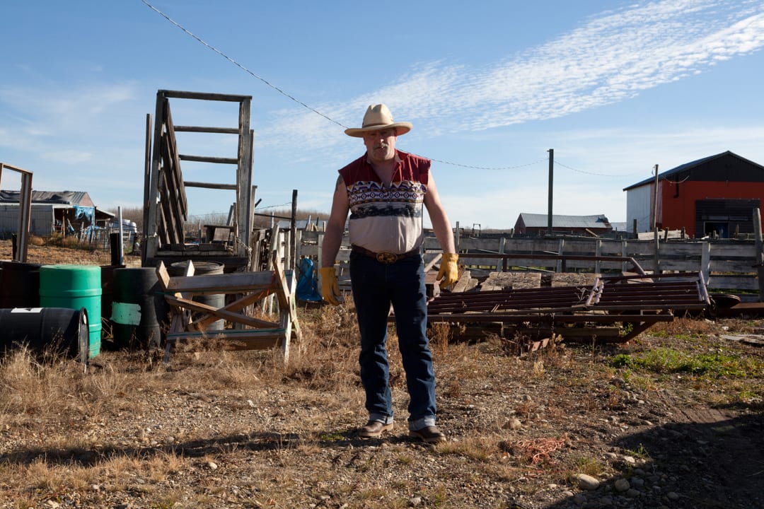 Carmen Langer, Farmer, Peace River, Alberta, Canada, 2010 © Alan Gignoux
