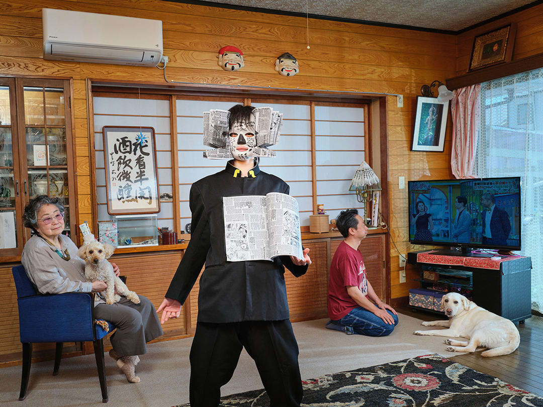 11 May 2024
Uta (19) poses with his family at their home in the city of Chiba, Japan.
Uta is a student and has been practi...