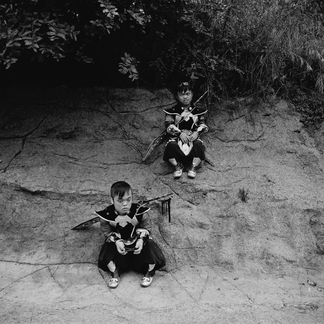 Royal guards waiting to perform.
Kunming, Yunnan
2011-2012