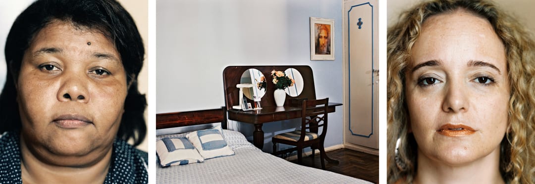 Rosa Maria (42 years old) - Maid; Paula Wenke (37 years old) - Director of Theatre – Poetess.