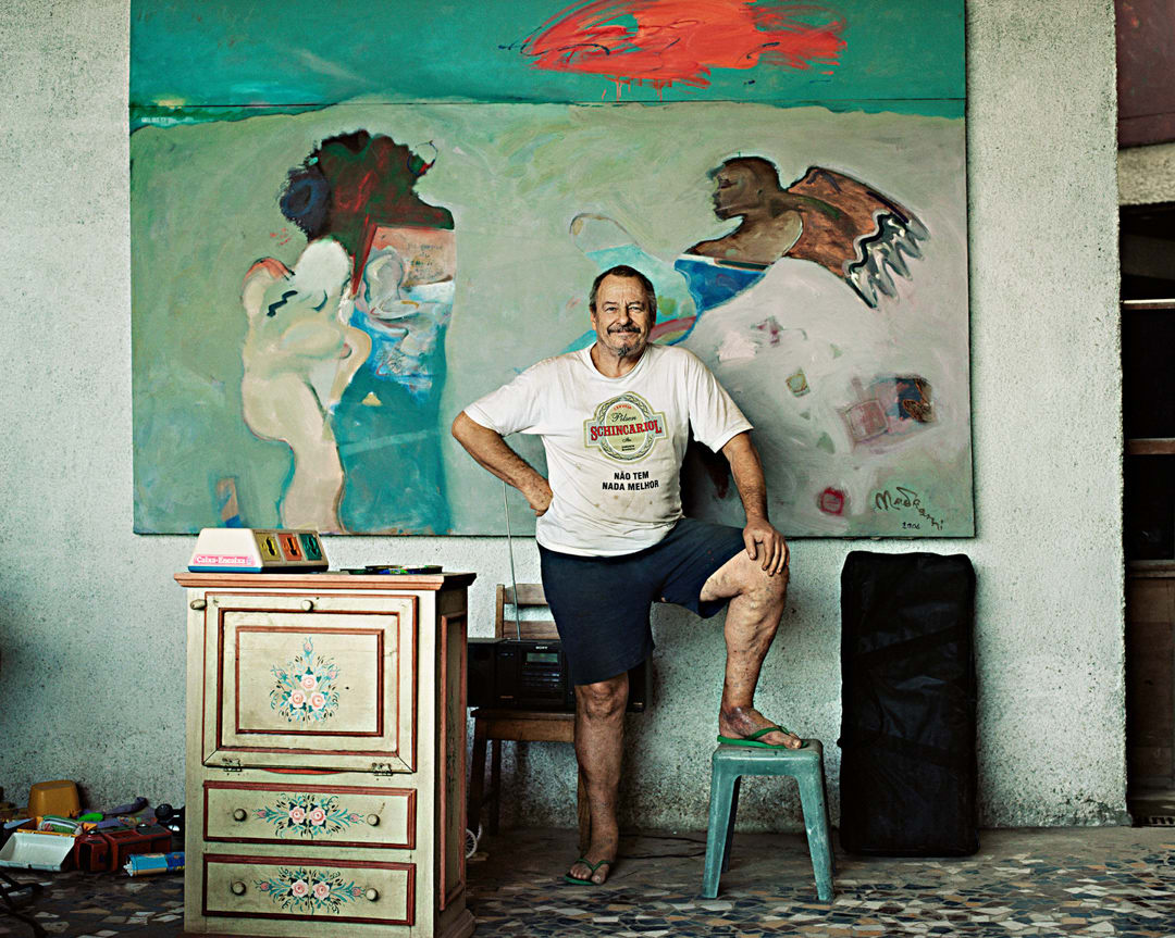 Bob Nadkarnl (64 years old) - Painter, artist, owner of the Maze jazz club: The moment work feels like work, I know I'm do...