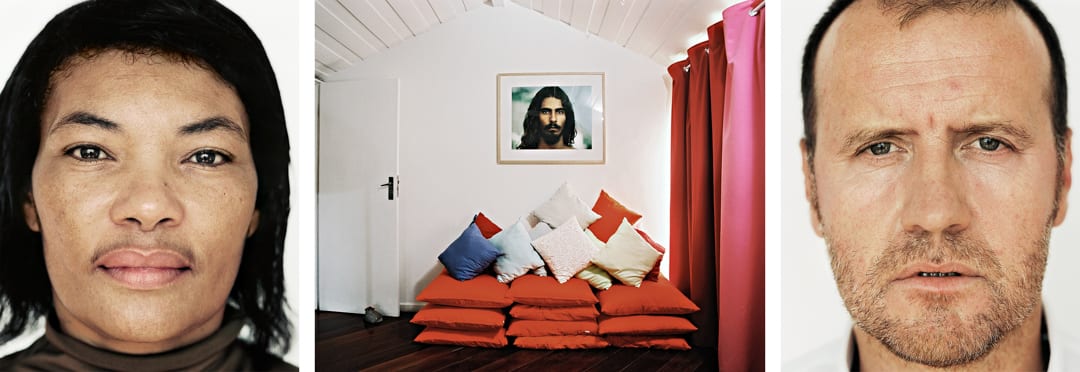 Cremilda Oliveira (age unknown) - Maid; Karol Pichler (49 years old)- Painter, designer.