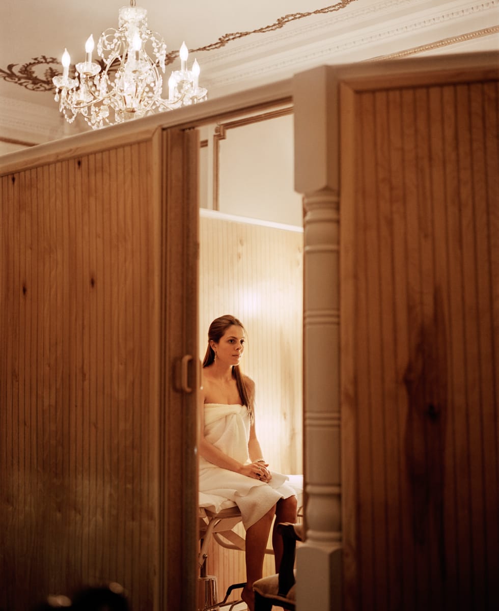 Jackeline Padilha, 22. Bikini wax. J. Sister’s waxing salon. New York, USA.