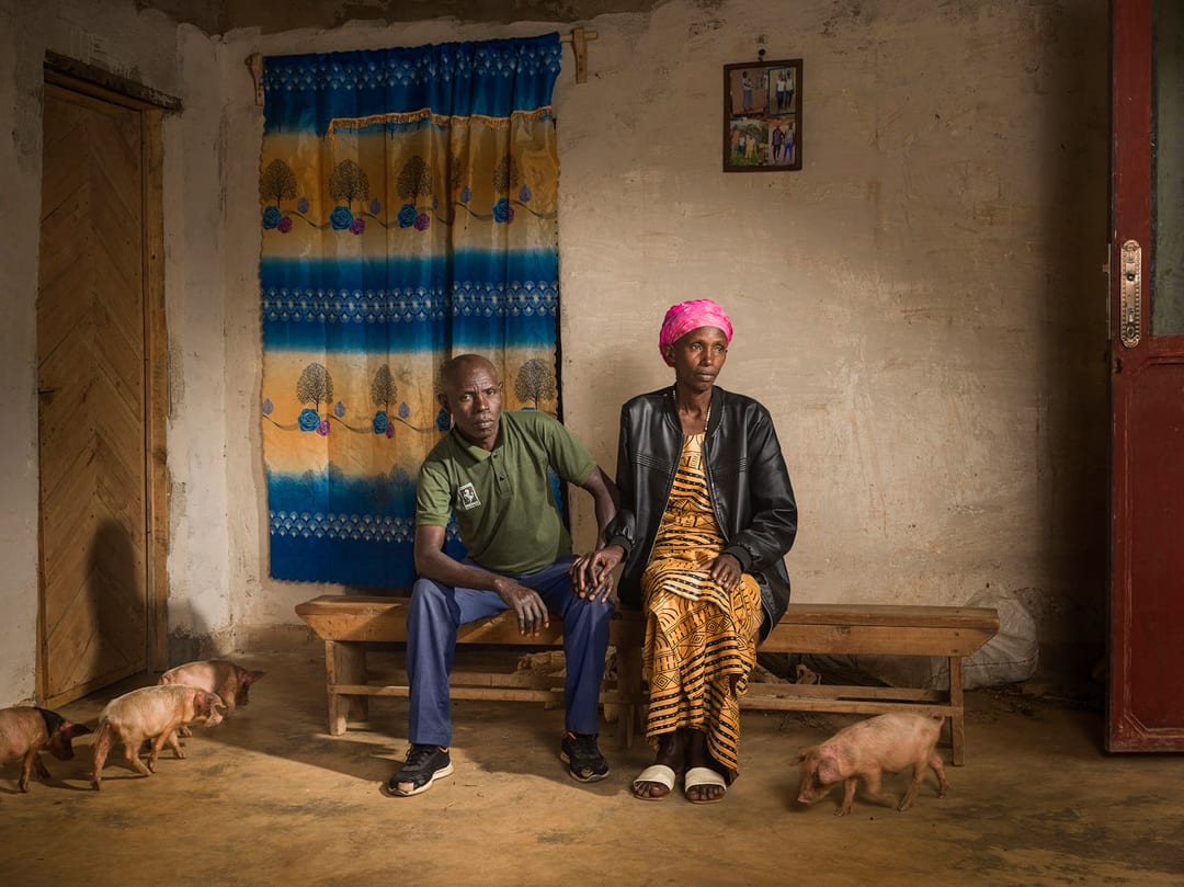 When the genocide began, Marianna fled with her family to a church where most were slaughtered. She and a sister hid among...