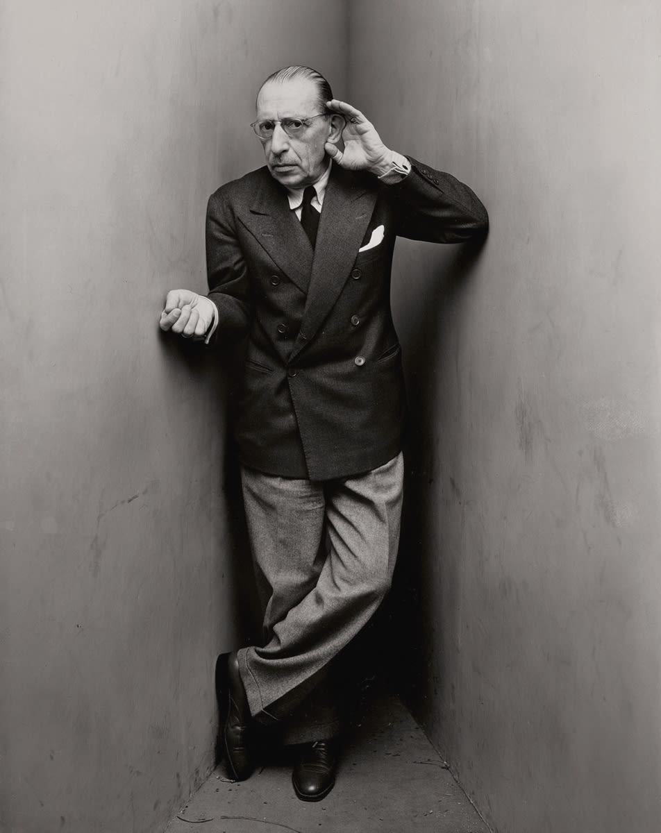 Igor Stravinsky, New York, 1948
