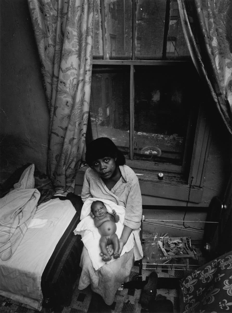 Woman with Newborn on Lap © Bruce Davidson | Magnum Photos