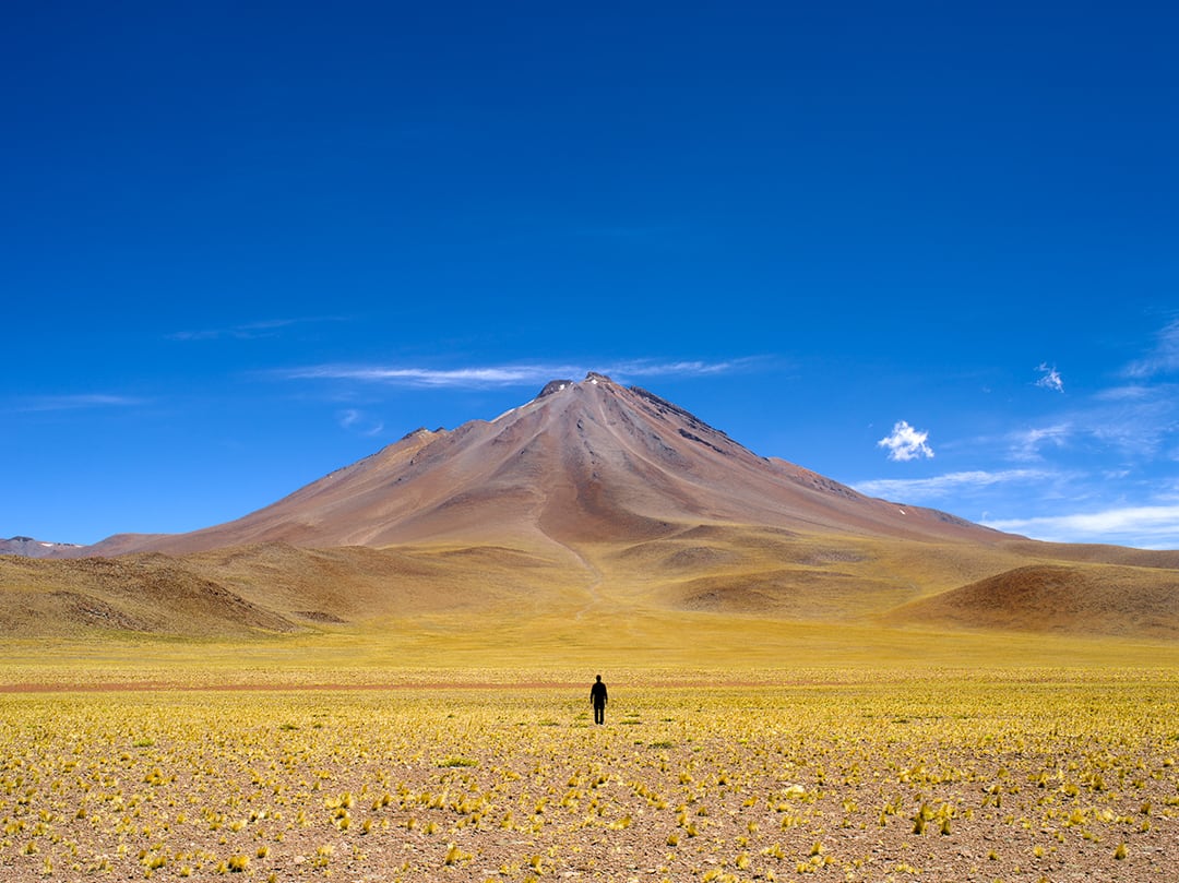 Solo Under the Volcano, Atacama Desert, 2014