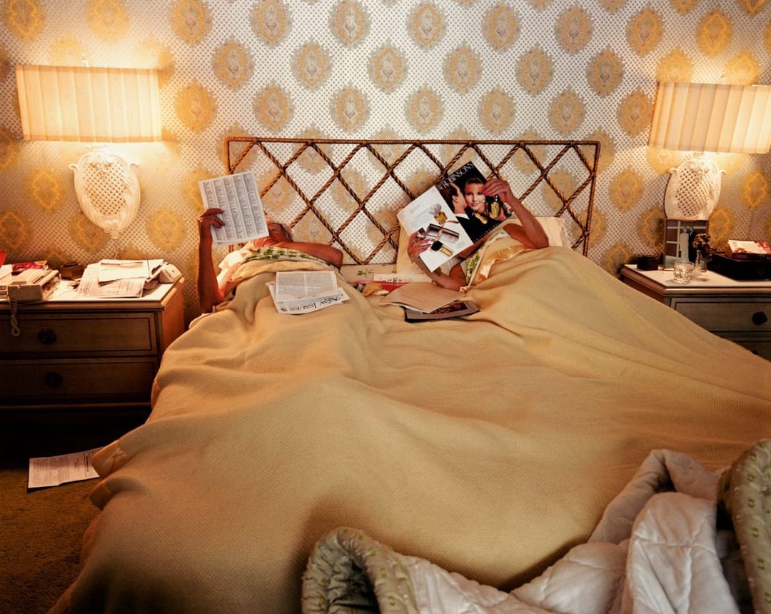 Reading in Bed, 1988