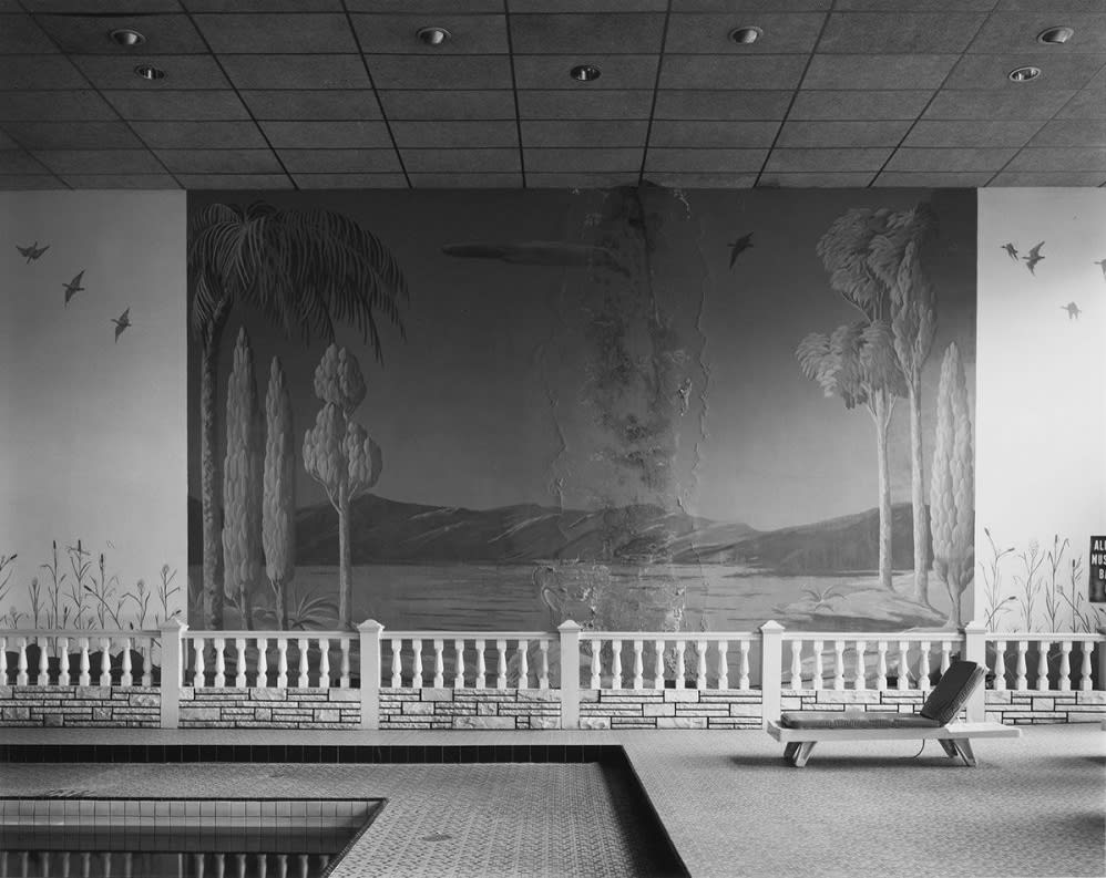 Swimming Pool, Mount Airy Lodge, in the Poconos, Pennsylvania, 1975