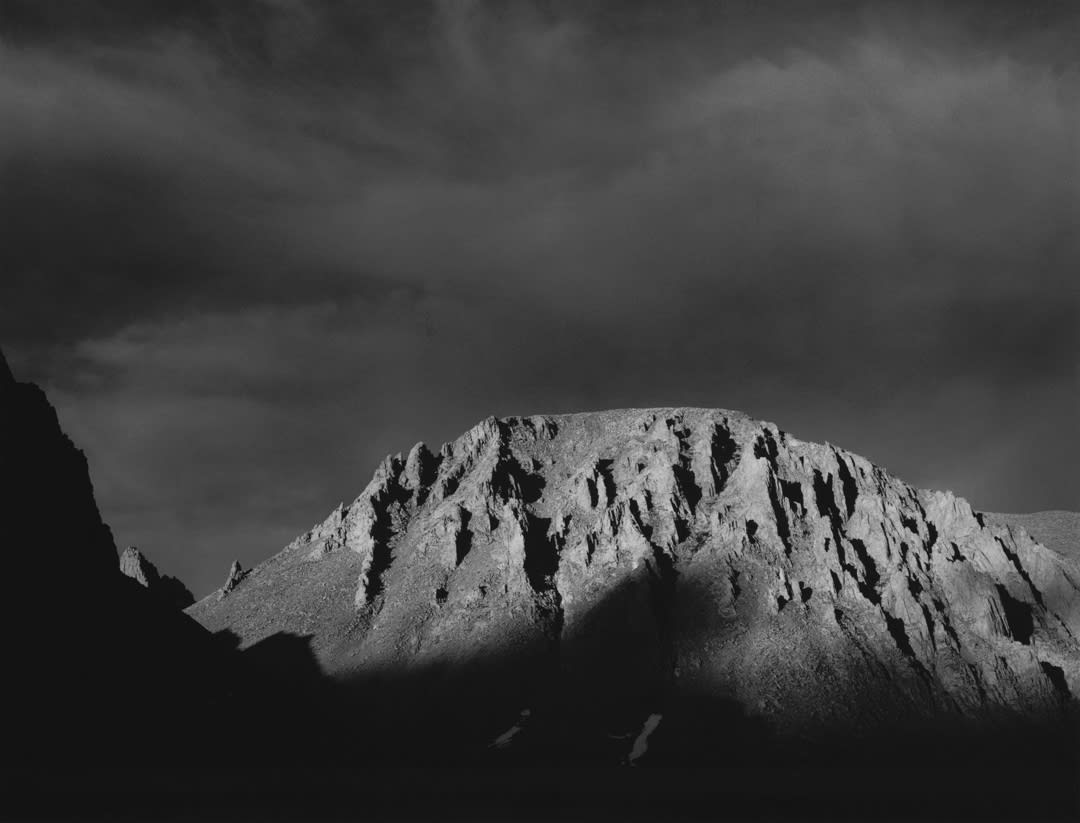 Mount Whitney from above Crabtree Meadow