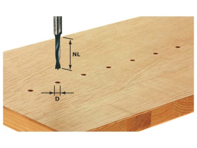Fraise pour tourillons HW S8 D8/30 Z - Festool