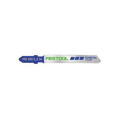 Lame de scie sauteuse HS 60 x 1.2 mm Bimétal / 5 unités