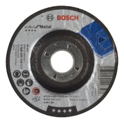 Meule à ébarber pour métal 22,23 x 6 mm ø 115 - Bosch