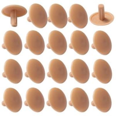 Cache-tête plat adv marron / 150 unités - Fischer