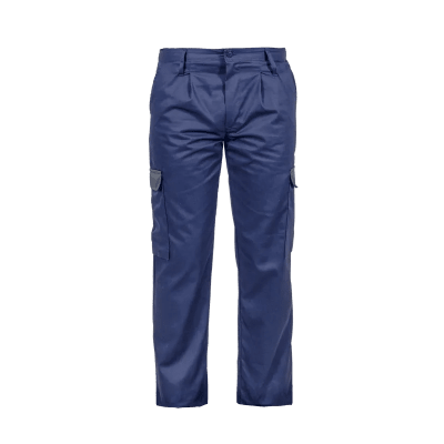 Pantalon de travail bleu poly-coton taille 50 - Vito