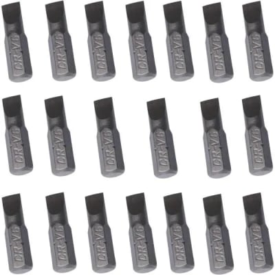 Jeu de 10 embouts plats 3 x 25 mm - Vito