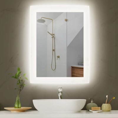 Miroir sablé Chamonix 80 x 60 cm