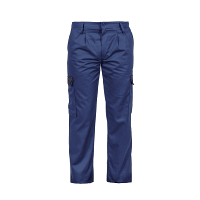Pantalon de travail bleu poly-coton taille 44 - Vito