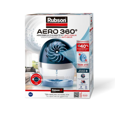 Absorbeur Rubson Aéro 360° 20m2 + 1 Recharge 450g