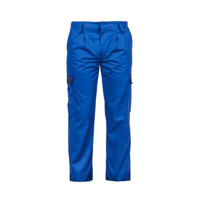 Pantalon de travail bleu poly-coton taille 42 - Vito