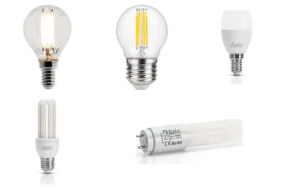Lot complet ampoules et tubes LED Aslo / Vito — tout le stock restant