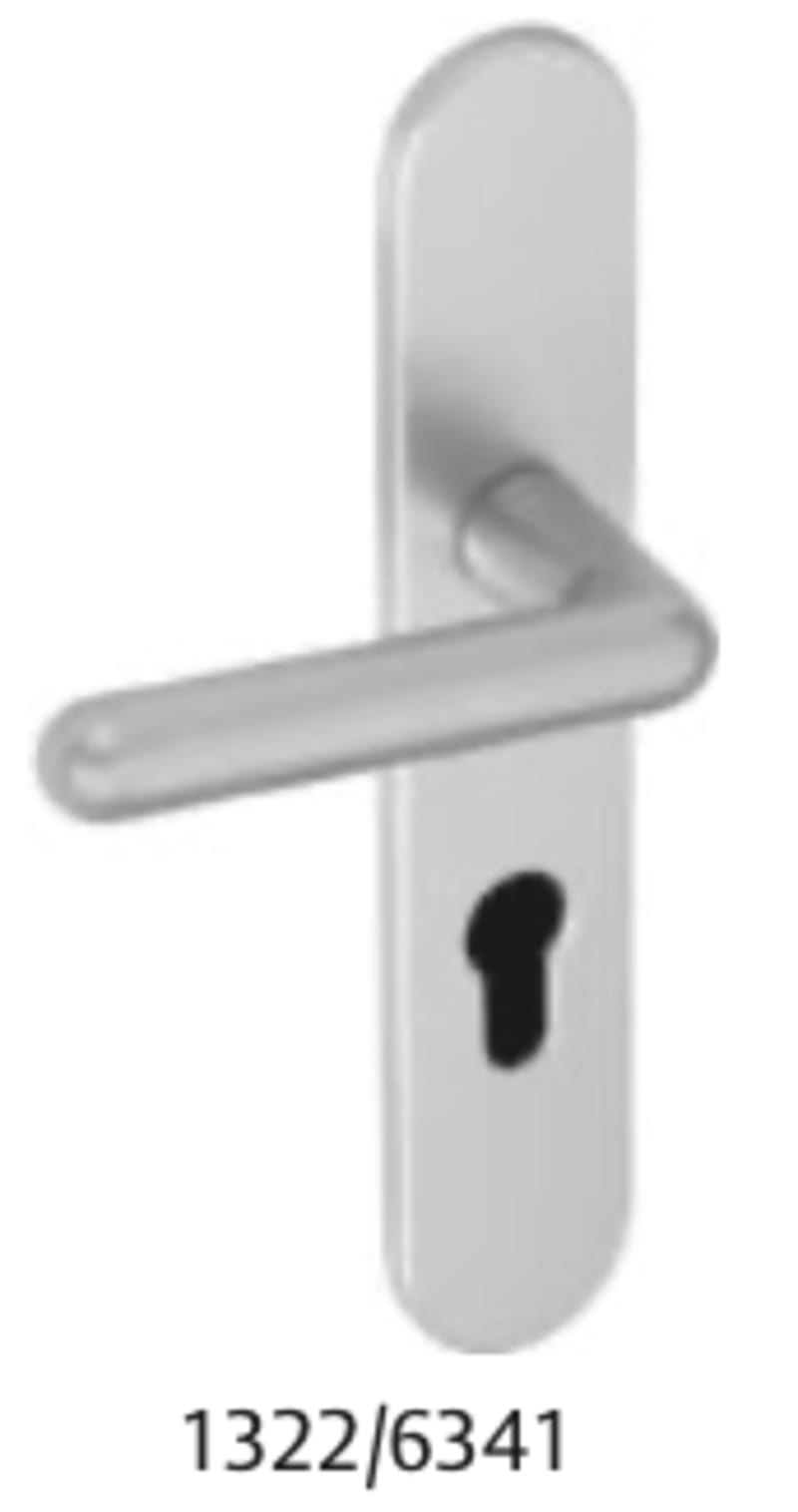 Ensemble Golf aluminium anodisé argent clé I - Vachette