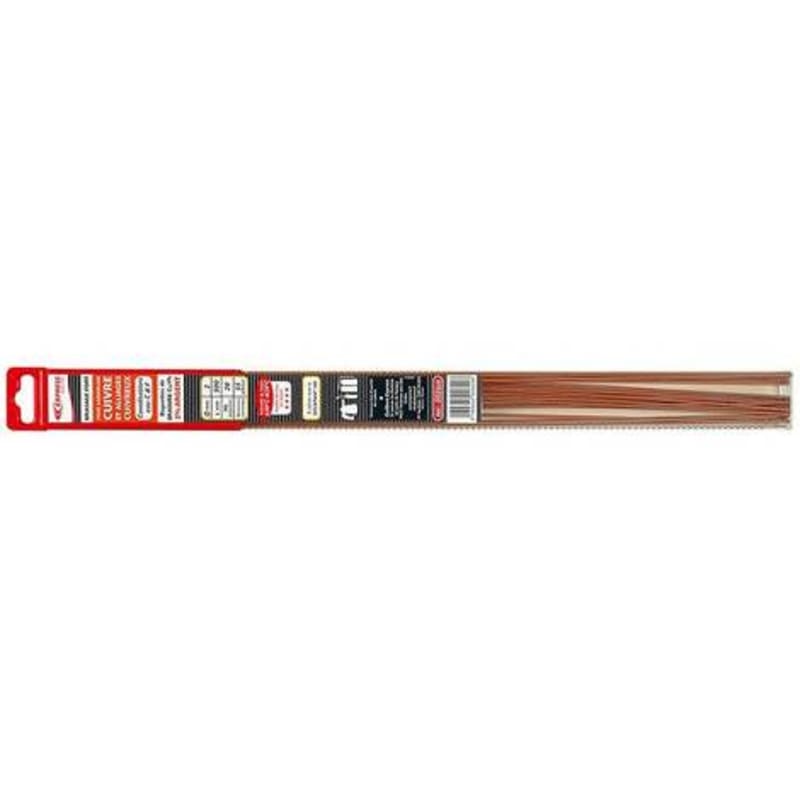 Brasure Cu/Ph 500 mm Ø 2 mm / 20 baguettes