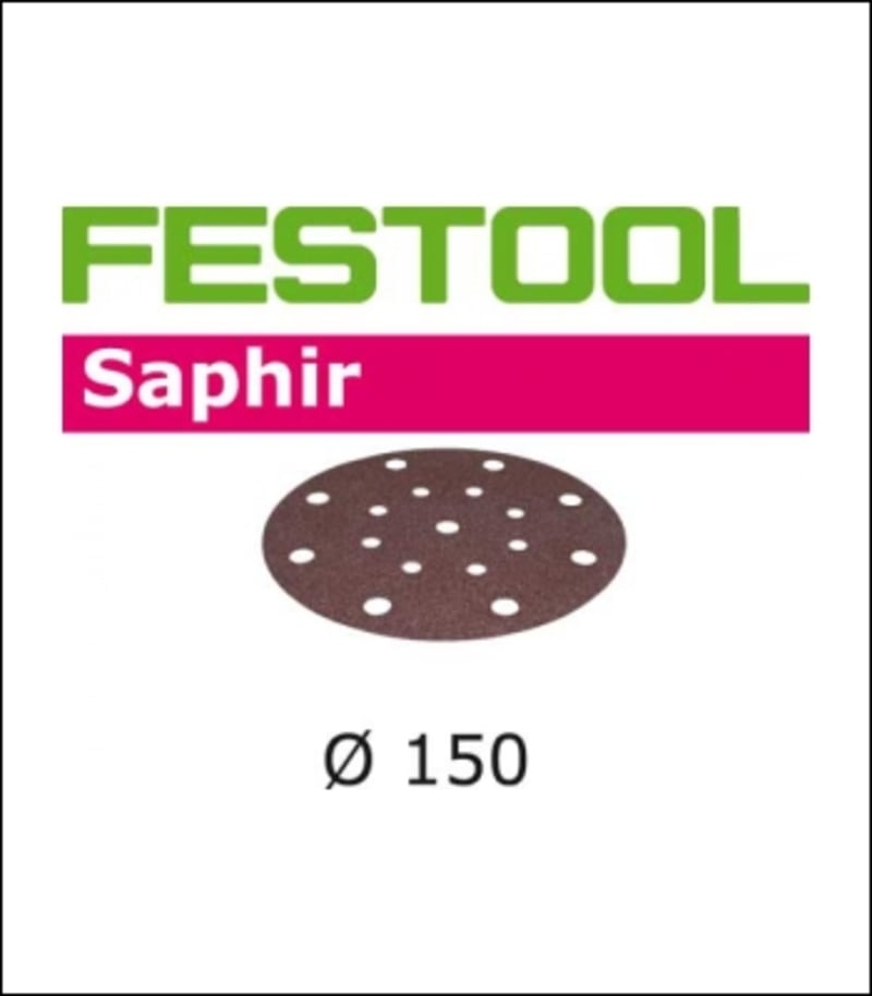 Abrasif Saphir Stickfix Ø 150/16 P36 / 25 unités - Fest