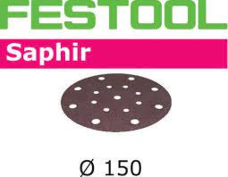 Abrasif Saphir Stickfix Ø 150/16 P50 / 25 unités - Fest