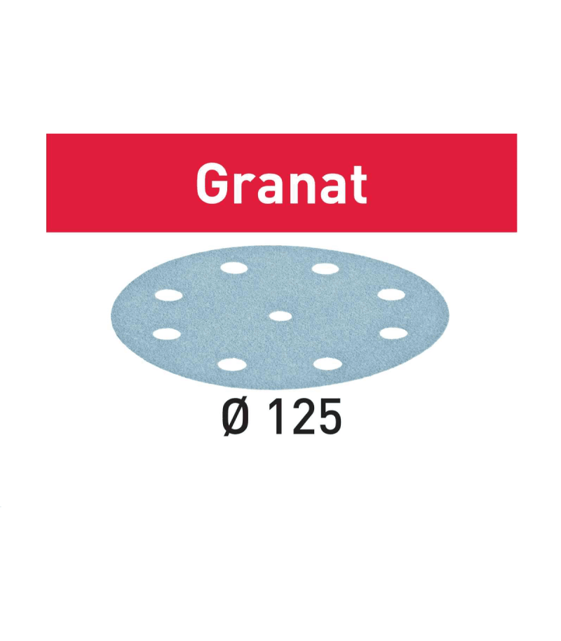 Abrasif Granat Stickfix Ø 125/90 P180 / 100 unités - Fe